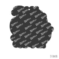 Alternative view of Talk Crafty To Me – Acrylic Keychain Blank (3") | Optional Sticker or UV DTF