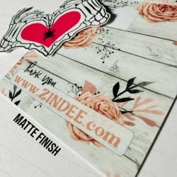 Blush Charcoal-(Badge Reel Display Card) - Image 3