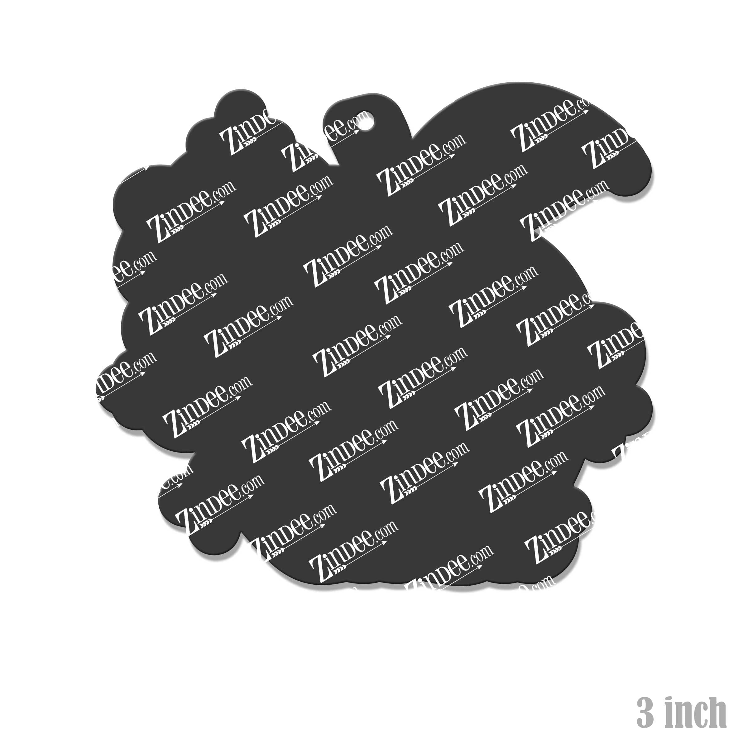 Teacher Era – Acrylic Keychain Blank (3") | Optional Sticker or UV DTF - Image 2