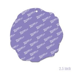 Alternative view of Dispatch Maltese Cross – Acrylic Keychain Blank (2.5") | Optional Sticker or UV DTF