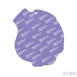 Alternative view of Dispatch Police – Acrylic Keychain Blank (2.5") | Optional Sticker or UV DTF