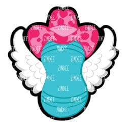 Birthing Peanut Wings Cowboy – Acrylic Keychain Blank (3") | Optional Sticker or UV DTF