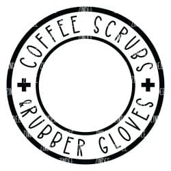 Coffee Scrubs Rubber Gloves (download)