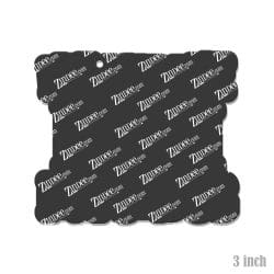 Alternative view of Fun In Fundus – Acrylic Keychain Blank (3") | Optional Sticker or UV DTF