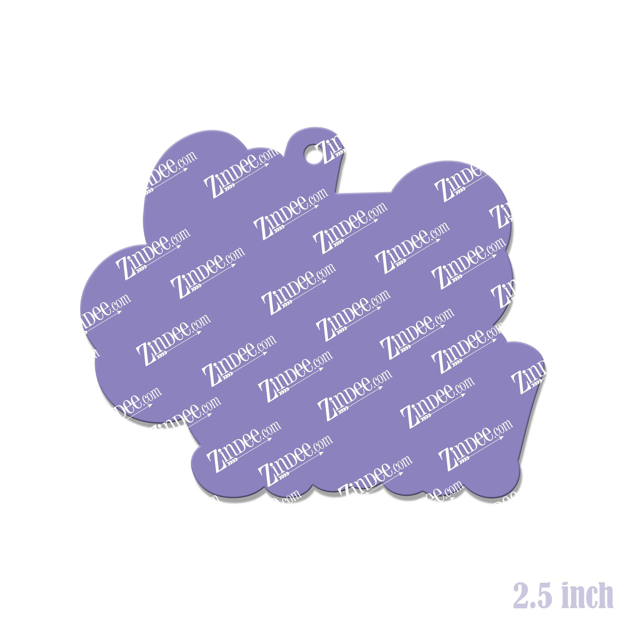 Oh Snap – Acrylic Keychain Blank (2.5") | Optional Sticker or UV DTF - Image 2