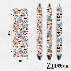 Cute Spooky VINYL Pen Wrap