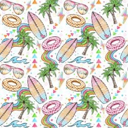 Neon Summer Vibes seamless (vinyl)