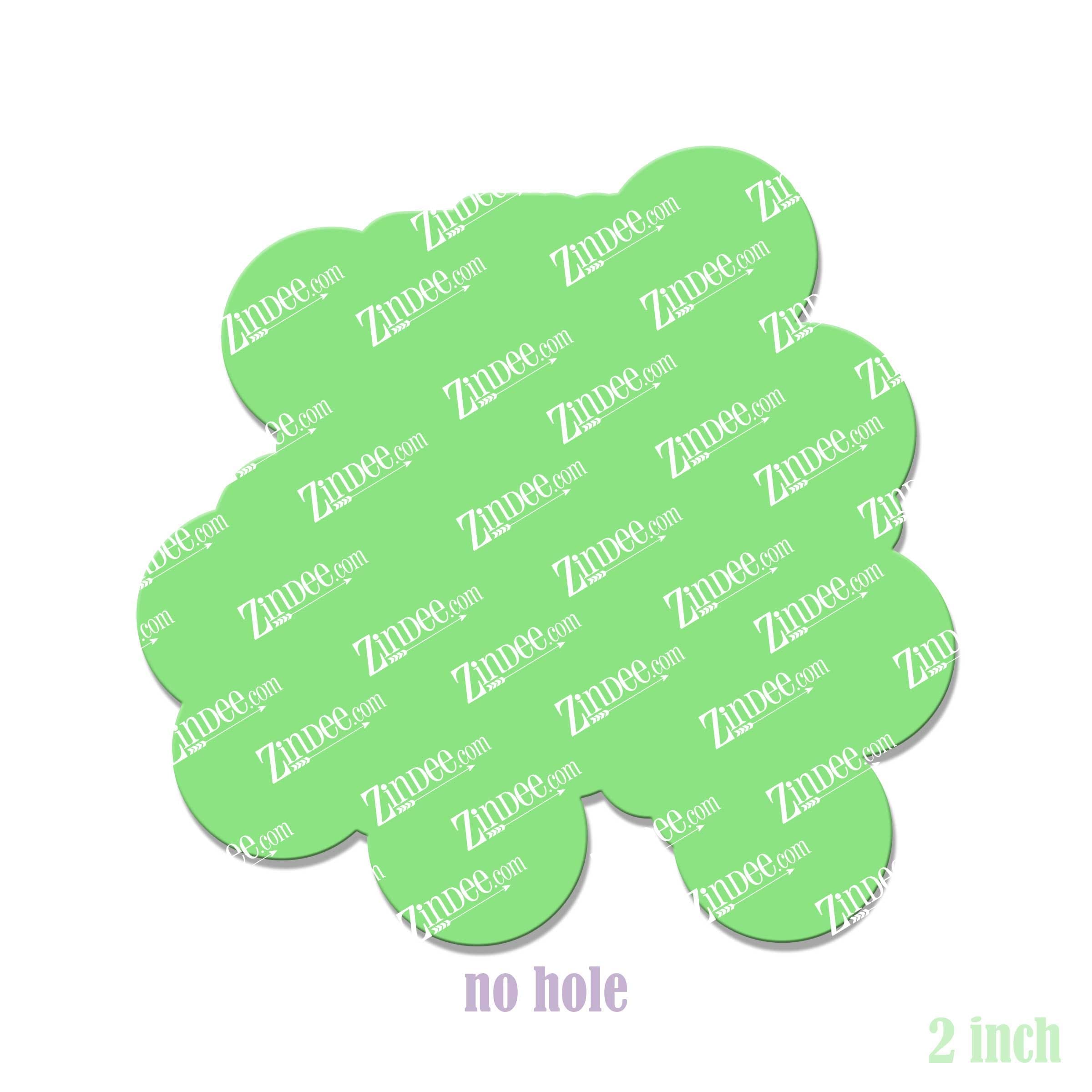 Feel All The Feels – Acrylic Badge Reel Blank (2") No Hole | Optional Sticker or UV DTF - Image 2