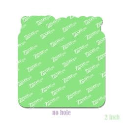 Alternative view of Okay To Not Be Okay – Acrylic Badge Reel Blank (2") No Hole | Optional Sticker or UV DTF