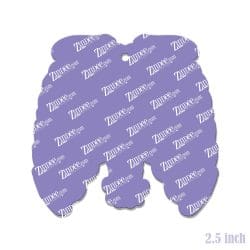Alternative view of Rib Cage – Acrylic Keychain Blank (2.5") | Optional Sticker or UV DTF