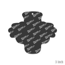 Alternative view of Top Hat Ghost – Acrylic Keychain Blank (3") | Optional Sticker or UV DTF