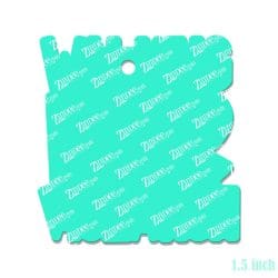 Alternative view of Walking HR Violation – Mini Acrylic Charm Blank (1.5") | Optional Sticker or UV DTF