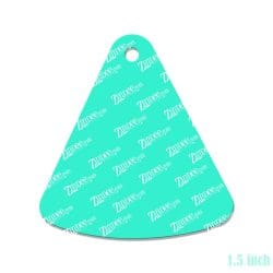 Alternative view of Watermelon Wedge – Mini Acrylic Charm Blank (1.5") | Optional Sticker or UV DTF