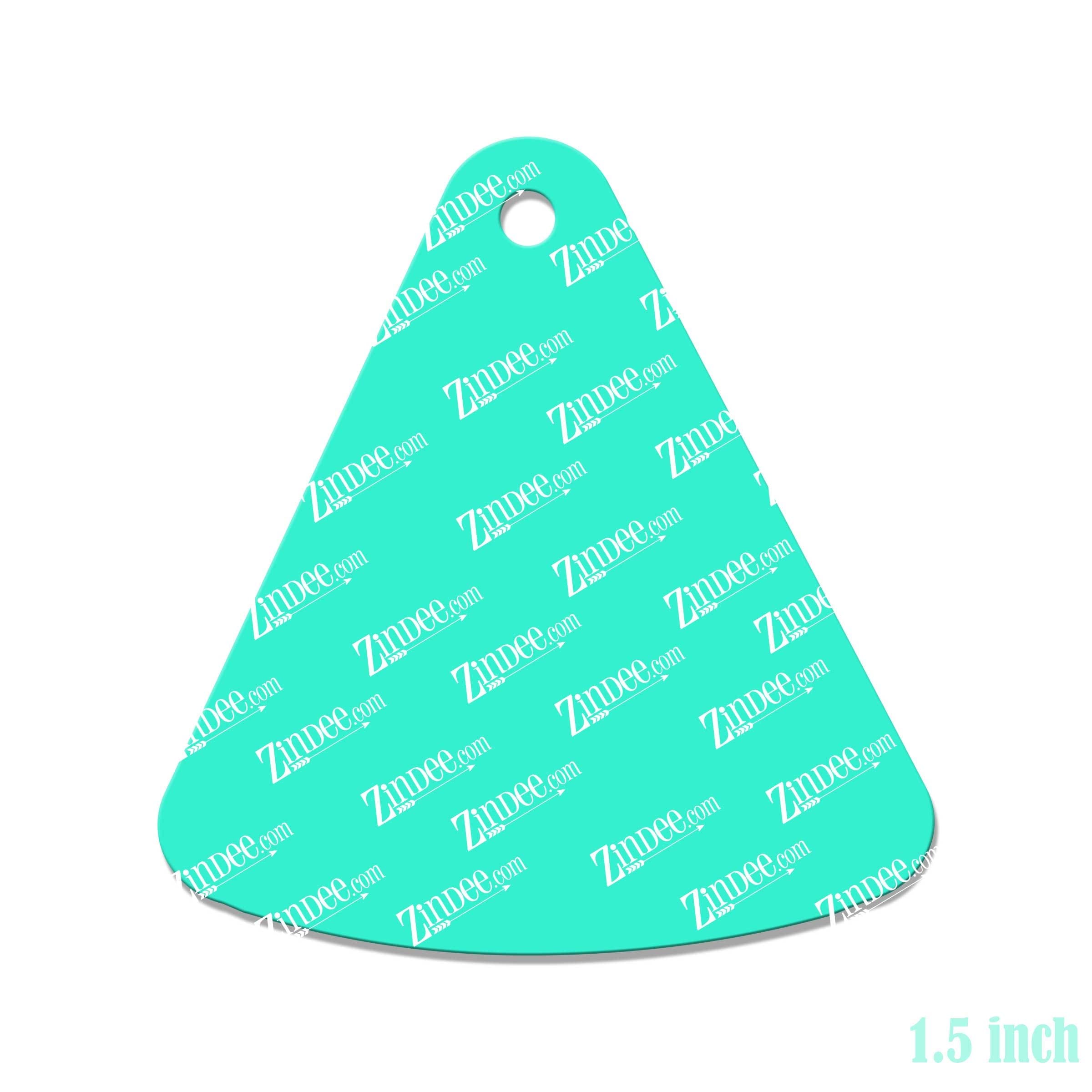 Watermelon Wedge – Mini Acrylic Charm Blank (1.5") | Optional Sticker or UV DTF - Image 2