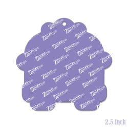 Alternative view of Ambulance Baby – Acrylic Keychain Blank (2.5") | Optional Sticker or UV DTF