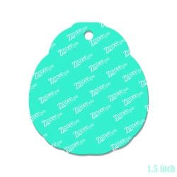 Alternative view of Halloween Candy Bucket – Mini Acrylic Charm Blank (1.5") | Optional Sticker or UV DTF