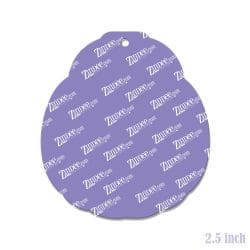 Alternative view of Halloween Candy Bucket – Acrylic Keychain Blank (2.5") | Optional Sticker or UV DTF