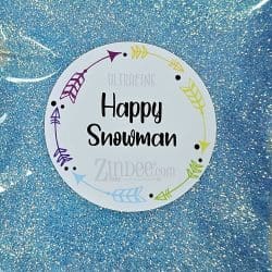 Happy Snowman Ultrafine Polyester Glitter (BAG)
