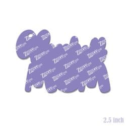 Alternative view of Baseball Mom – Acrylic Keychain Blank (2.5") | Optional Sticker or UV DTF