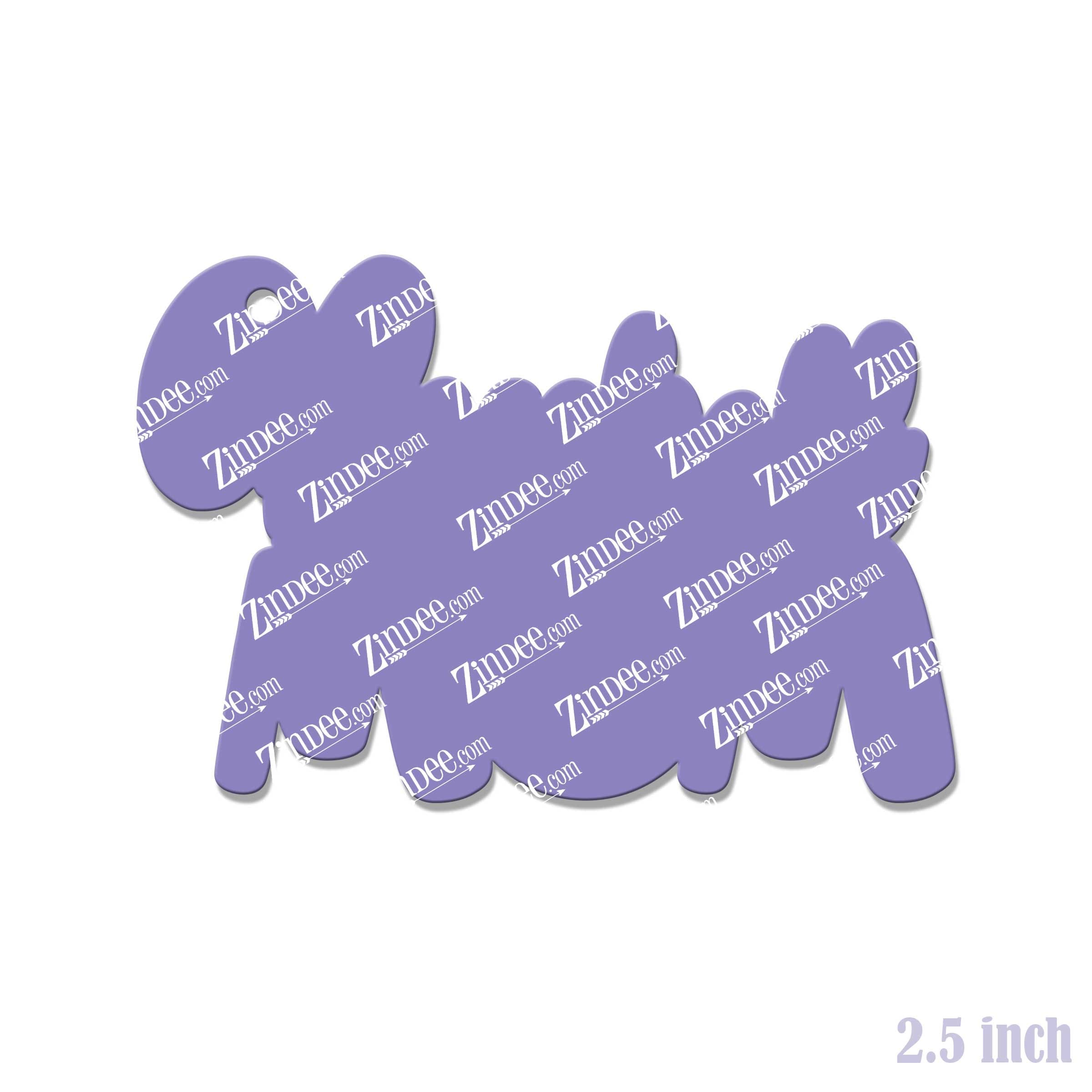 Baseball Mom – Acrylic Keychain Blank (2.5") | Optional Sticker or UV DTF - Image 2