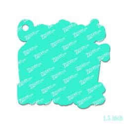 Alternative view of Brie Alright – Mini Acrylic Charm Blank (1.5") | Optional Sticker or UV DTF