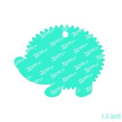 Alternative view of Hedgehog – Mini Acrylic Charm Blank (1.5") | Optional Sticker or UV DTF