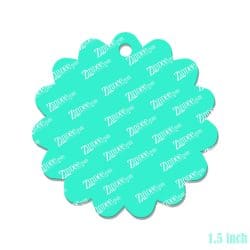 Alternative view of No One Fights Alone – Mini Acrylic Charm Blank (1.5") | Optional Sticker or UV DTF