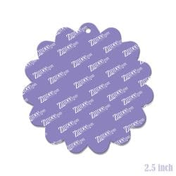 Alternative view of No One Fights Alone – Acrylic Keychain Blank (2.5") | Optional Sticker or UV DTF