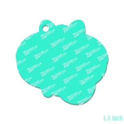 Alternative view of Cat Donut – Mini Acrylic Charm Blank (1.5") | Optional Sticker or UV DTF
