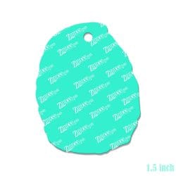 Alternative view of Chicken Nugget – Mini Acrylic Charm Blank (1.5") | Optional Sticker or UV DTF