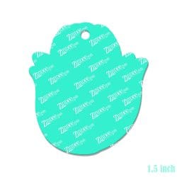 Alternative view of Corn Cob – Mini Acrylic Charm Blank (1.5") | Optional Sticker or UV DTF
