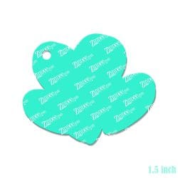Alternative view of Cute Doodle Hearts – Mini Acrylic Charm Blank (1.5") | Optional Sticker or UV DTF