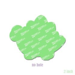 Alternative view of Stegosaurus – Acrylic Badge Reel Blank (2") No Hole | Optional Sticker or UV DTF