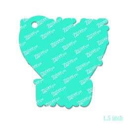 Alternative view of Don't Be Tachy – Mini Acrylic Charm Blank (1.5") | Optional Sticker or UV DTF