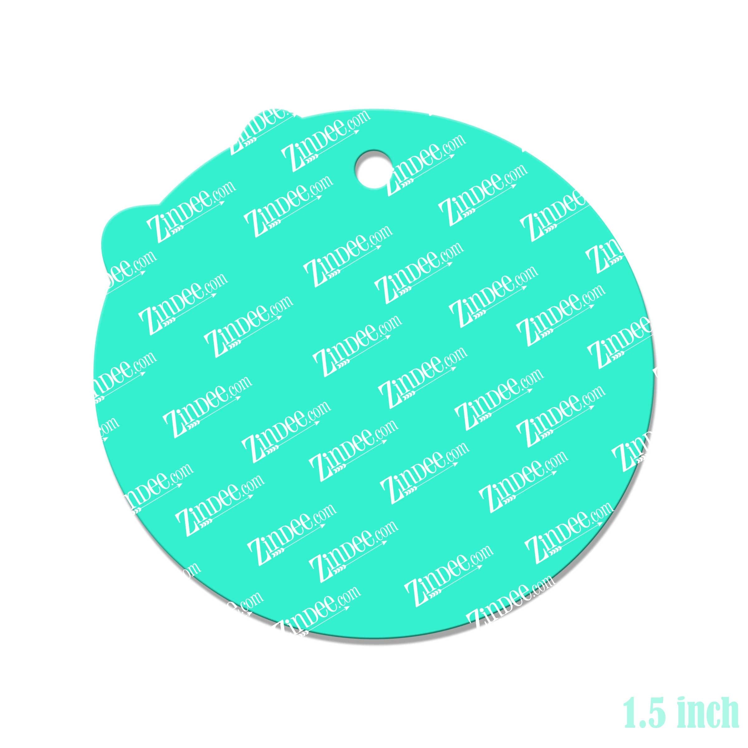 Egg Fertility – Mini Acrylic Charm Blank (1.5") | Optional Sticker or UV DTF - Image 2