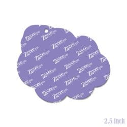Alternative view of Sleeping Baby Santa (Dark Skin) – Acrylic Keychain Blank (2.5") | Optional Sticker or UV DTF
