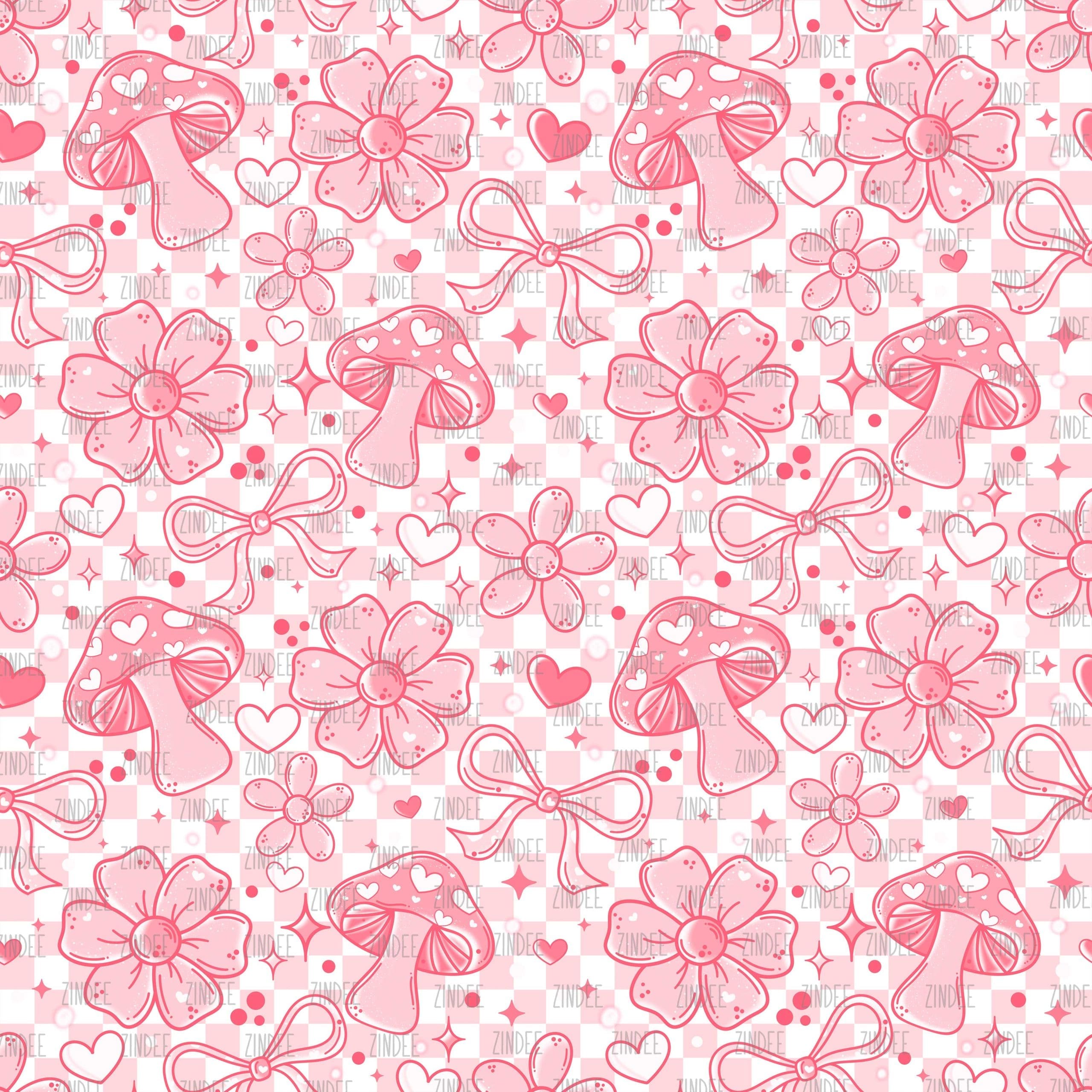 Valentines Doodles seamless (vinyl)