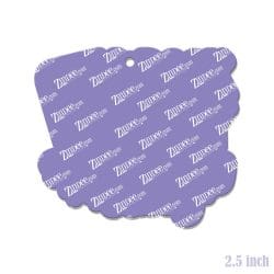 Alternative view of Book A Day – Acrylic Keychain Blank (2.5") | Optional Sticker or UV DTF