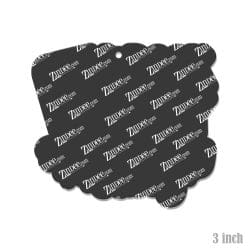 Alternative view of Book A Day – Acrylic Keychain Blank (3") | Optional Sticker or UV DTF