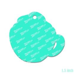 Alternative view of Peppermint Mug – Mini Acrylic Charm Blank (1.5") | Optional Sticker or UV DTF