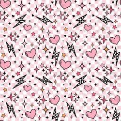 Hearts And Accents seamless (vinyl)