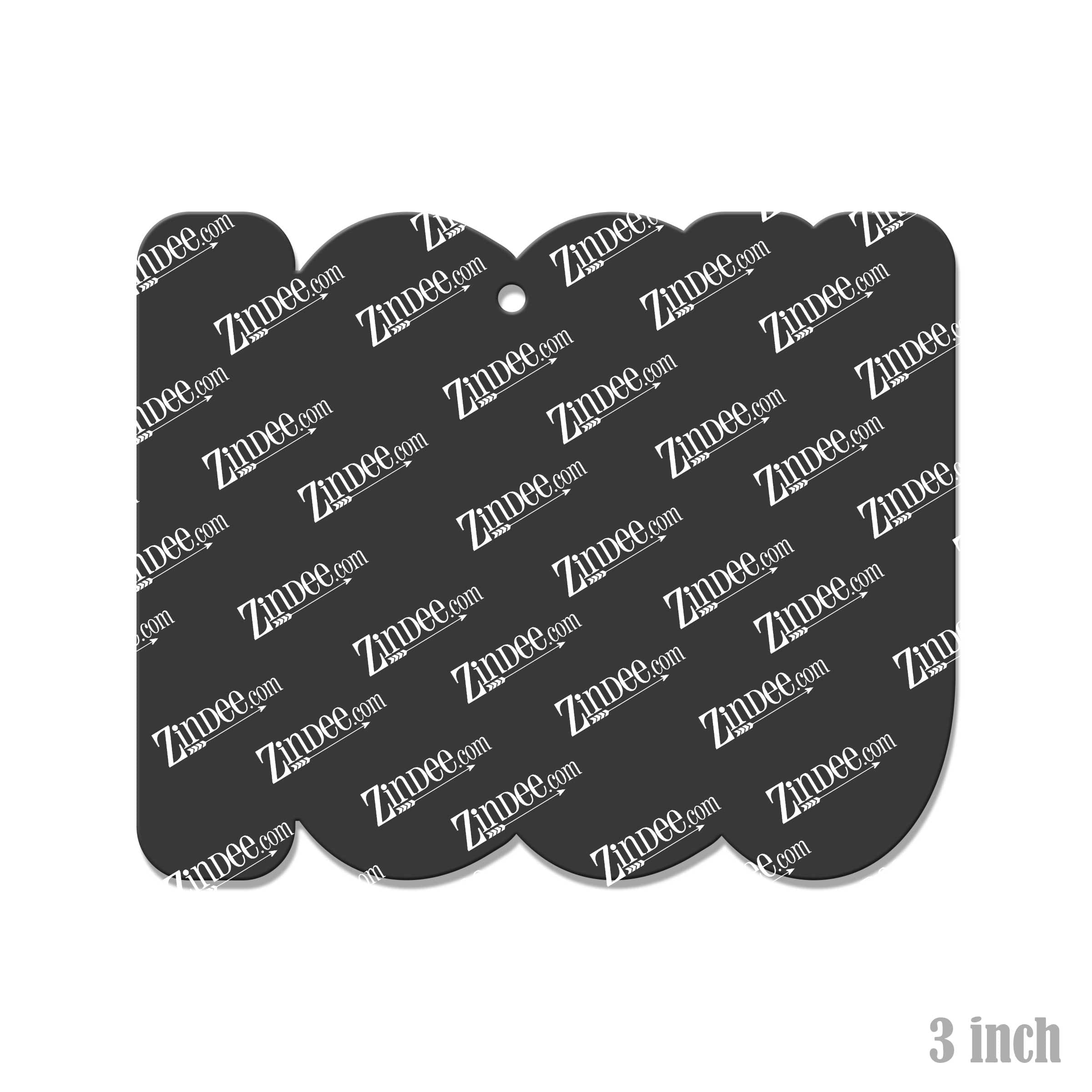 ICCU Tech – Acrylic Keychain Blank (3") | Optional Sticker or UV DTF - Image 2