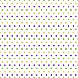 Mardi Gras Dots seamless (vinyl)