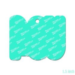 Alternative view of PCU Nurse Script – Mini Acrylic Charm Blank (1.5") | Optional Sticker or UV DTF