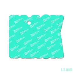 Alternative view of Block Script Black History – Mini Acrylic Charm Blank (1.5") | Optional Sticker or UV DTF