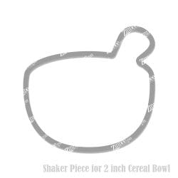 Cereal Bowl Shaker Piece (2 inch)