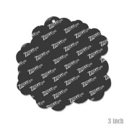 Clover Patch – Acrylic Keychain Blank (3") | Optional Sticker or UV DTF - Image 2
