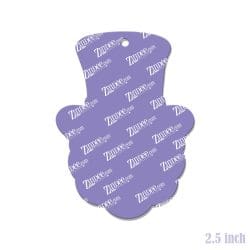 Alternative view of Leprechaun – Acrylic Keychain Blank (2.5") | Optional Sticker or UV DTF