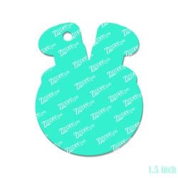 Alternative view of Pot Of Gold Legs Acrylic Blank- Sticker- UV DTF (1.5 inch)