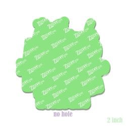 Alternative view of Speak Mind Bite Tongue – Acrylic Badge Reel Blank (2") No Hole | Optional Sticker or UV DTF